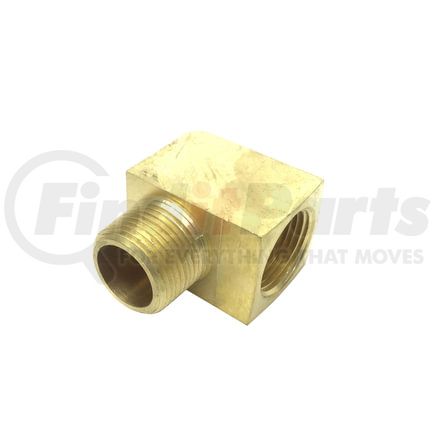 88141 by TECTRAN - Air Brake Air Line Tee - Brass, 3/4 in. Pipe Thread, Extruded, 90 deg. Street