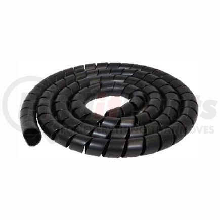 Tectran 806SPR-Q Spiral Wrap UV-Resistant Black Spiral Wrap, 25 ft. Length, 3/8 in. Inside Diameter