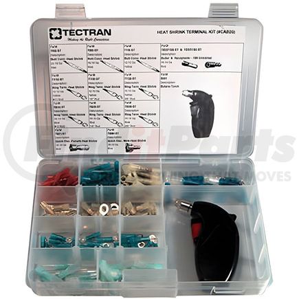 99089 by TECTRAN - Storage Container - Plastic, for Assorted Heat Shrink Wire Terminals