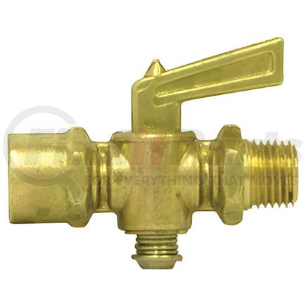 90029 by TECTRAN - Air Brake Air Shut-Off Petcock - Brass, 1/4 in. Thread, Female Pipe to Male Pipe