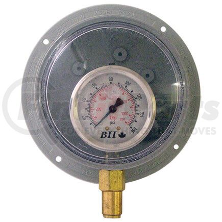 11176 by TECTRAN - Vehicle Scale - Liquid Gauge, with Weather Protective Case, for Air Ride Vehicles