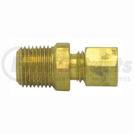 868-25A by TECTRAN - Transmission Air Line Fitting - Brass, 5/32 in. Tube, 1/8 in. Thread, Male Connector