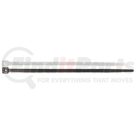 44024 by TECTRAN - Cable Tie - 7.4 in. Length x 0.190 in. Width, Black, Nylon 6.6