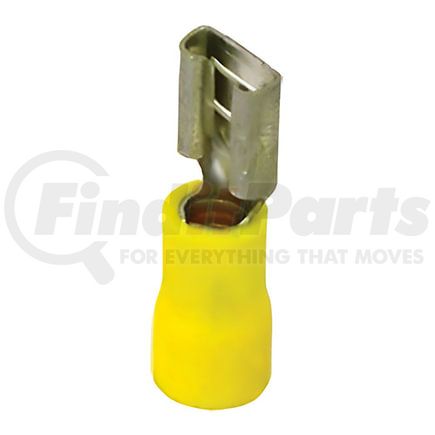 42265 by TECTRAN - Female Terminal - Yellow, 12-10 Wire Gauge, Vinyl, Quick Disconnect