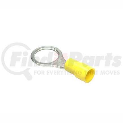 42251 by TECTRAN - Ring Terminal - 12-10 Wire Gauge, Yellow, 1/2 in. Stud Size, Vinyl, Standard Pack