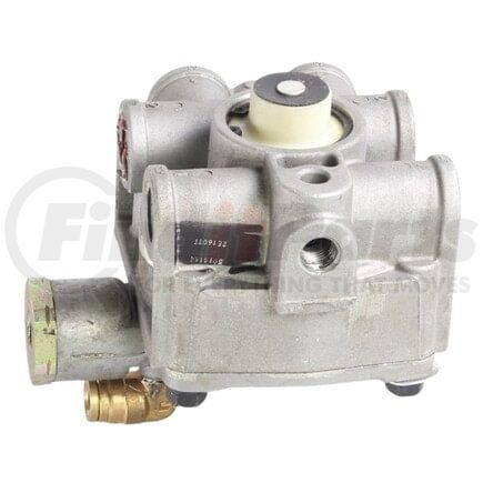 5014165 by BENDIX - Air Brake Relay Valve - 2 SUP / 5 DEL, 4.0 PSI Crack Pressure, Dust Shield Exhaust Port