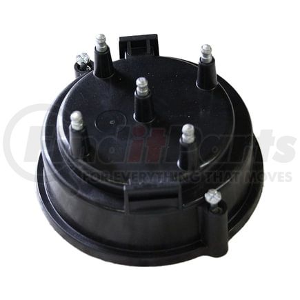 DR448 by STANDARD IGNITION - Distributor Cap -  Black, 5 Terminals, Bolt-On