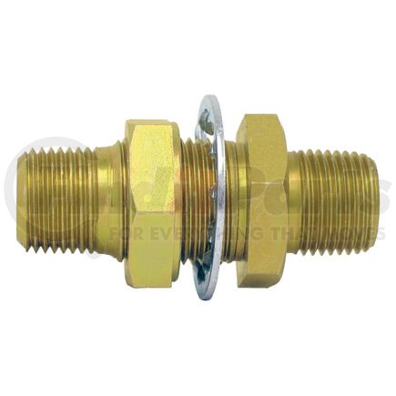 115-88 by TECTRAN - Air Brake Frame Coupling - Brass, 2.9 in. O.A.L, 1/2 in. Male, 1/4 in. Female