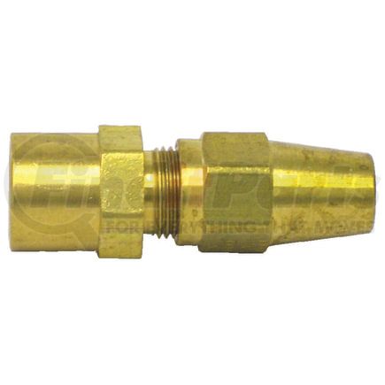 1166-6B by TECTRAN - DOT Air Brake Female Connector Fitting, Brass, Copper Tubing, 3/8" x 1/4" Thread