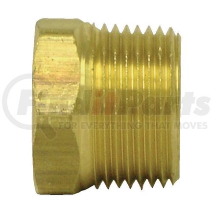 Tectran 121-C Air Brake Air Line Fitting Air Brake Pipe Head Plug - 3/8 inches Pipe Thread, Hex Head
