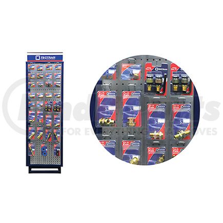 125-6B-R by TECTRAN - Air Brake Air Line Fitting - Brass, 3/8 in. I.D, 1/4 in. Thread, Hose Barb to Male Pipe