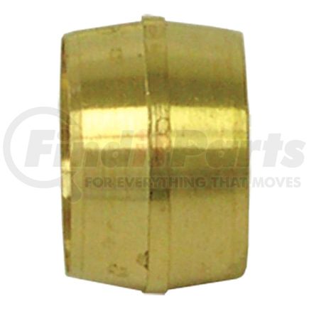 1360-4 by TECTRAN - Air Brake Air Line Sleeve - Brass, 1/4 inches Tube Outside Diameter