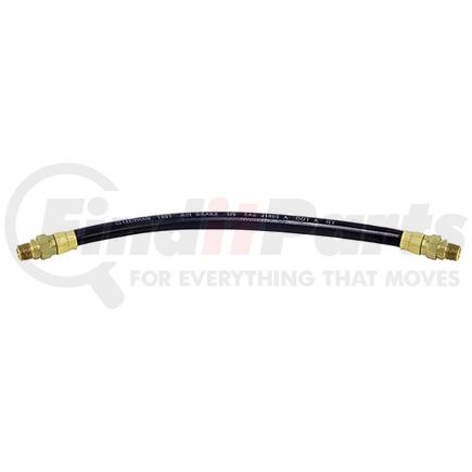 161SW3266 by TECTRAN - 32" Air Brake Hose Assembly with 3/8" x 3/8" Dual Swivel End Fittings