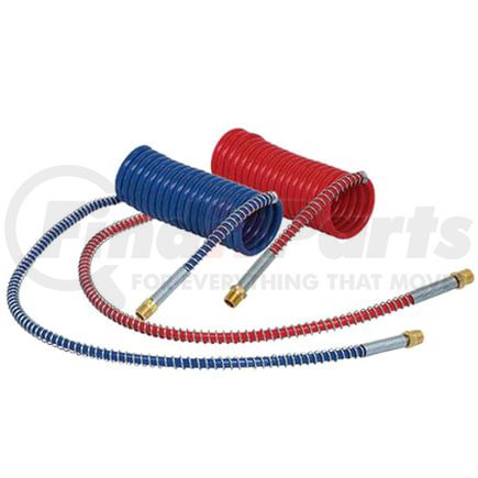 16220-40B by TECTRAN - Industry Grade Blue Aircoil, 20 ft., 40" x 12" Leads, with Brass LIFESwivel Fittings