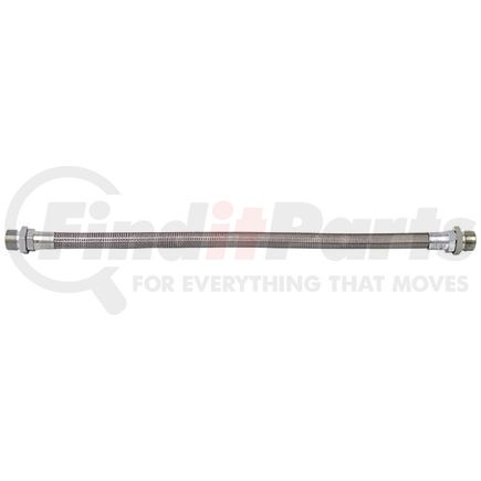 19DSW342 by TECTRAN - Air Brake Compressor Discharge Hose - 42 in., Stainless Steel Outer Braid