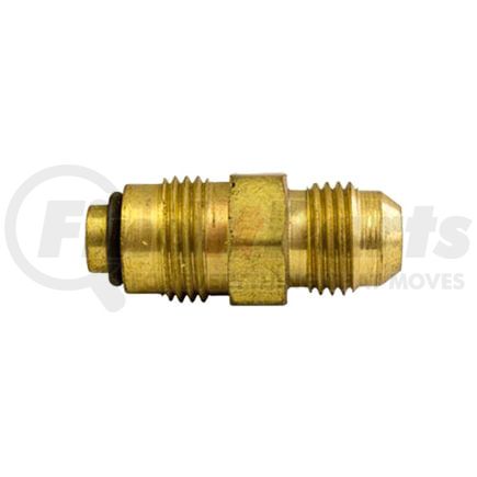 41440-WHD by TECTRAN - Air Brake Air Line Fitting - Brass, 1/4 in. O.D, Power Steering Male 37 deg. JIC Adapter