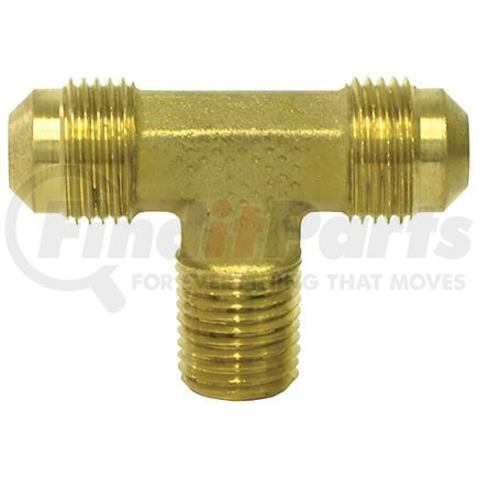 45-5A by TECTRAN - Air Brake Air Line Thread Branch Tee - Brass, 5/16 in. Size, 1/8 in. Thread, Male