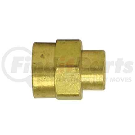 88160 by TECTRAN - Air Brake Reduction Coupling - Brass, 3/8 in. Pipe Thread A, 1/4 in. Pipe Thread B