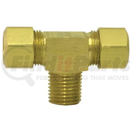 72-5A by TECTRAN - Compression Fitting - Brass, 5/16 in. Tube, 1/8 in. Thread, Male Branch Tee