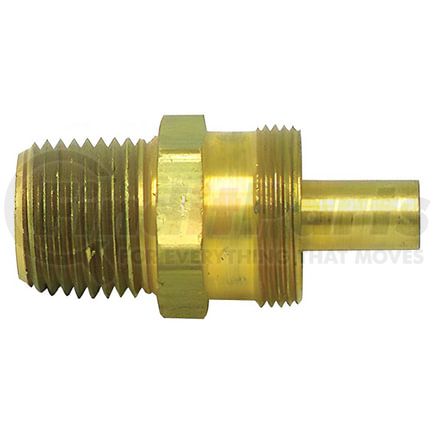 84015 by TECTRAN - Air Brake Air Line Fitting - Brass, 3/8 in. Hose I.D, 3/8 in. Pipe Thread