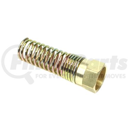 84006 by TECTRAN - Air Brake Spring Fitting - Brass, 3/8 in. I.D Hose, with Nut