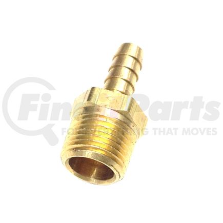 89018 by TECTRAN - Air Tool Hose Barb - Brass, 3/8 in. I.D, 1/2 in. Thread, Hose Barb to Male Pipe