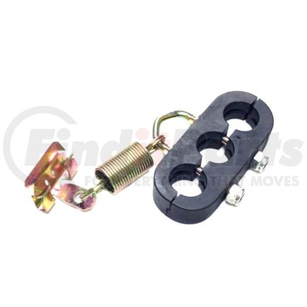 47212 by TECTRAN - Air Brake Hose Tender - Under Carriage, 2.5 in. Spring, 3-Hole Clamp