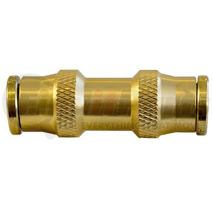 PL1362-5 by TECTRAN - Air Brake Air Line Union - Brass, 5/16 inches Tube Size, Push-Lock