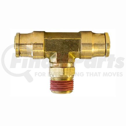 PL13726CR by TECTRAN - Push-On Hose Fitting - 3/8 in. Tube, 3/8 in. Thread, Male Branch Tee, Swivel