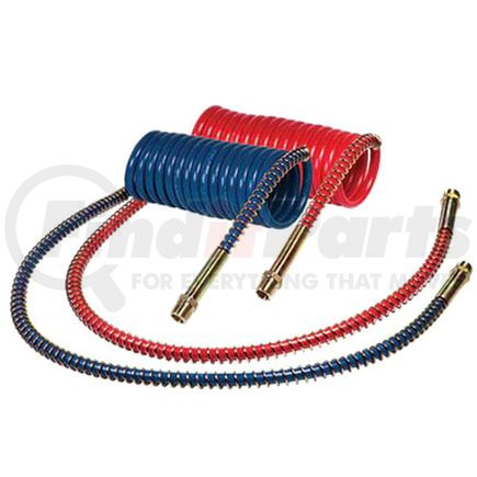 1620LRV by TECTRAN - 20 ft. V-Line Red Aircoil with 1/2" LIFESwivel End Fittings, 12 in. Leads