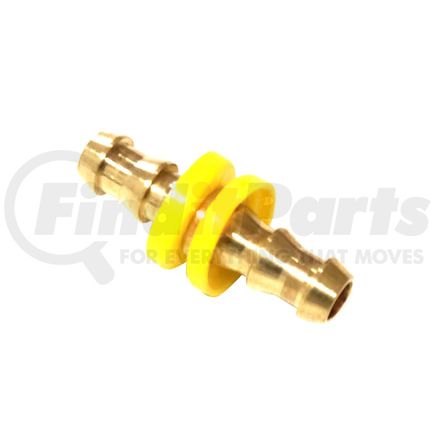 89414 by TECTRAN - Air Brake Air Line Fitting - Brass, 3/8 inches Hose I.D, Splicer