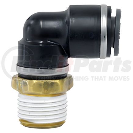 87554 by TECTRAN - 90-Deg Male Elbow Push-Lock Swivel Composite Fitting, 1/8" Tube Size, 1/8" Pipe Thread