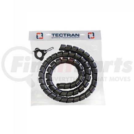 PT15AC by TECTRAN - Spiral Wrap - 11 ft., Blue, 15 ft. Connection Line, Plus Pro-Tec