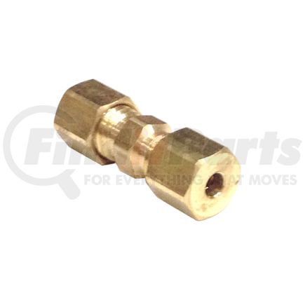 89447 by TECTRAN - Transmission Air Line Fitting - Brass, 1/8 inches Tube, Union