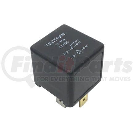 41460 by TECTRAN - Multi-Purpose Relay - 12VDC, 40/30 AMP, 5 Terminals