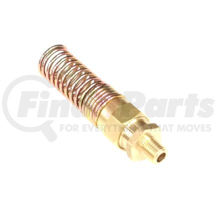 84001 by TECTRAN - Pipe Fitting - 3/8 in. I.D Hose, 1/4 in. Pipe Thread, with Spring Guard