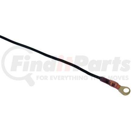 Tectran TR25-ST Ring Terminal Ring Terminal - Red, 22-18 Wire Gauge, 1/4 inches Stud, Heat Shrink
