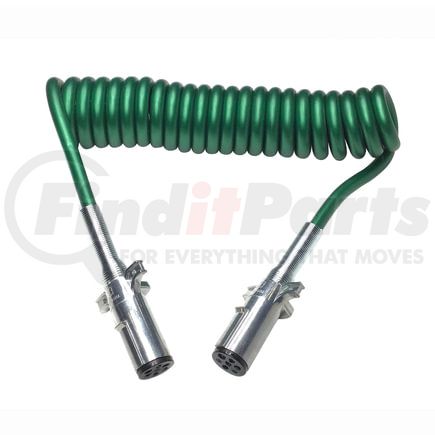 37268 by TECTRAN - 7ATG52TP POWERCOIL - ABS - GREEN - 15 FT - 2 12" LEADS - 4/12 2/10 1/8 - SG