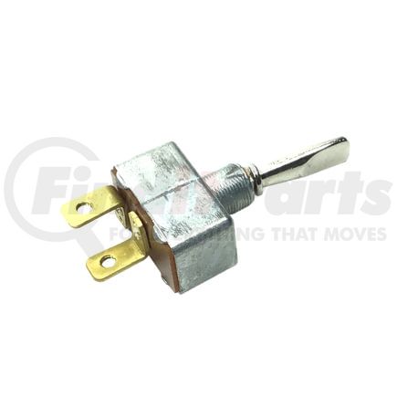 40008 by TECTRAN - Toggle Switch - 12V, 50 AMP, ON-OFF, 2 Screw, Nicke Knob, S.P.S.T