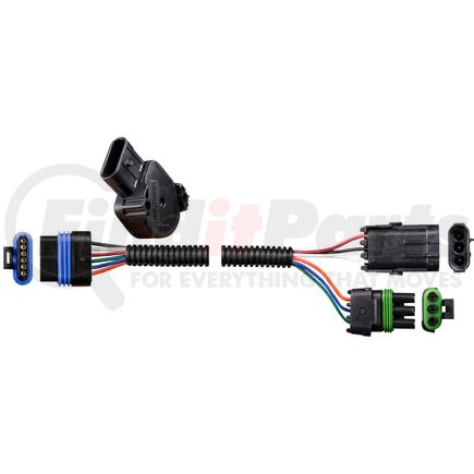 WM340000 by TECTRAN - Accelerator Pedal Sensor Wiring Harness - for Electronic, 28 deg., on the Floor Mount