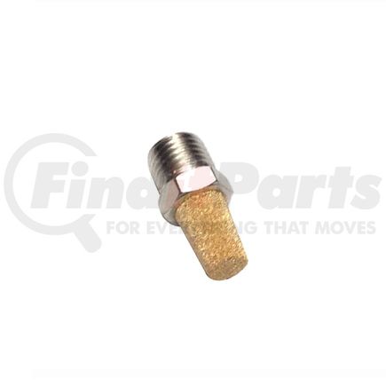 12332 by TECTRAN - Air Brake Pipe Head Plug - Brass, 1/4 in. MNPT, Male, Breather Fitting