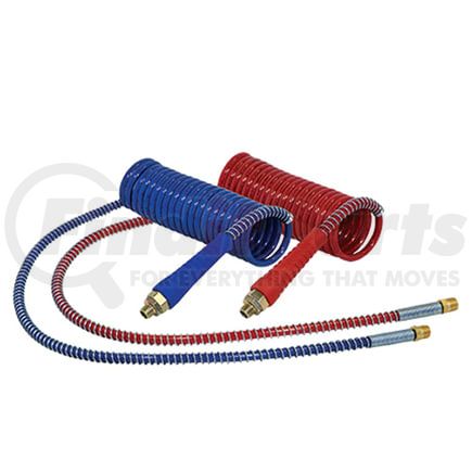 20116 by TECTRAN - ARMORFLEX-HD, Red and Blue Armorcoil Aircoil with Handle, 12 ft., 12" x 12" Leads