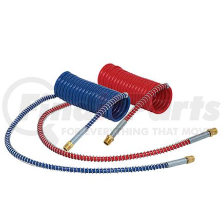 20100 by TECTRAN - Industry Grade Red and Blue Aircoil, 20 ft., 40" x 12" Leads, with Brass LIFESwivel Fittings