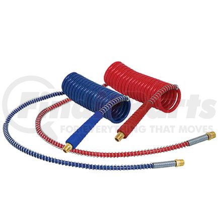 20175 by TECTRAN - 15 ft. PROFLEX-SP Red and Blue Aircoil with Handles, 12" x 12" Leads