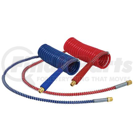 20177 by TECTRAN - 15 ft. PROFLEX-SP Red and Blue Aircoil with Handles, 40" x 12" Leads