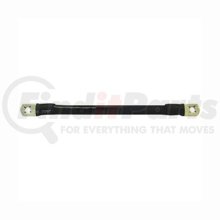 C2/0TSX8 by TECTRAN - Battery Cable - 8 inches, 2/0 Gauge, Black, Top Stud to Top Stud