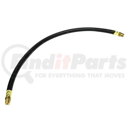 21767 by TECTRAN - 3/8" Air Brake Chamber Hose Assembly, 30 in. Long, with 3/8" Dual LifeSwivel Fittings