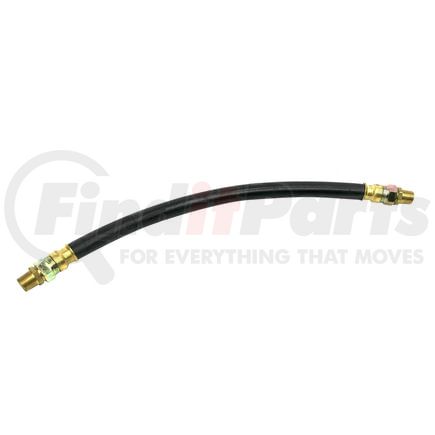 21165 by TECTRAN - 18" Air Brake Hose Assembly with 3/8" x 3/8" Dual Swivel End Fittings