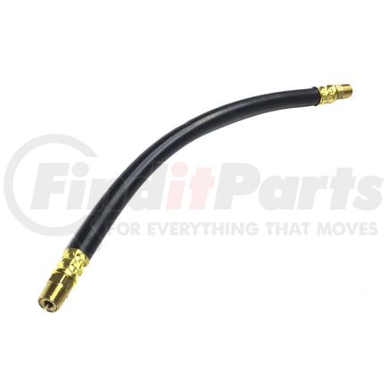 22451 by TECTRAN - 3/8 in. Air Brake Hose Assembly, 18 in. Long, 3/" Crimp LIFESwivel Ends