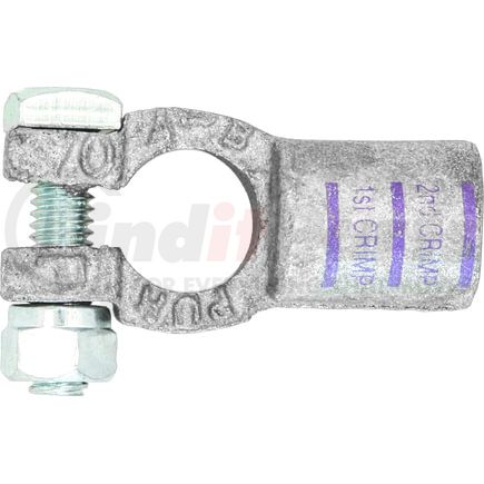 5013-3/0P by TECTRAN - Battery Terminal - 3/0 Gauge, Purple, Positive, Straight Clamp, Cast Copper